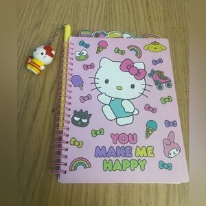 🆕Hello Kitty Journal & Charm Pen Set🆕